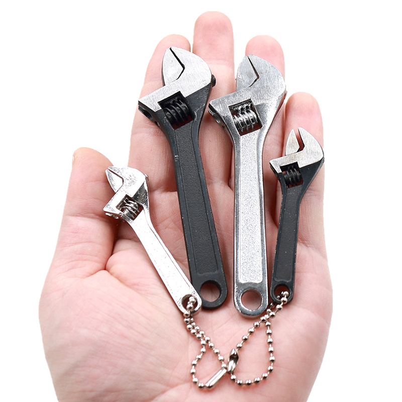 Pipe Wrench Adjustable - Mini 2.5/4 Polegada chave ajustável ferramentas