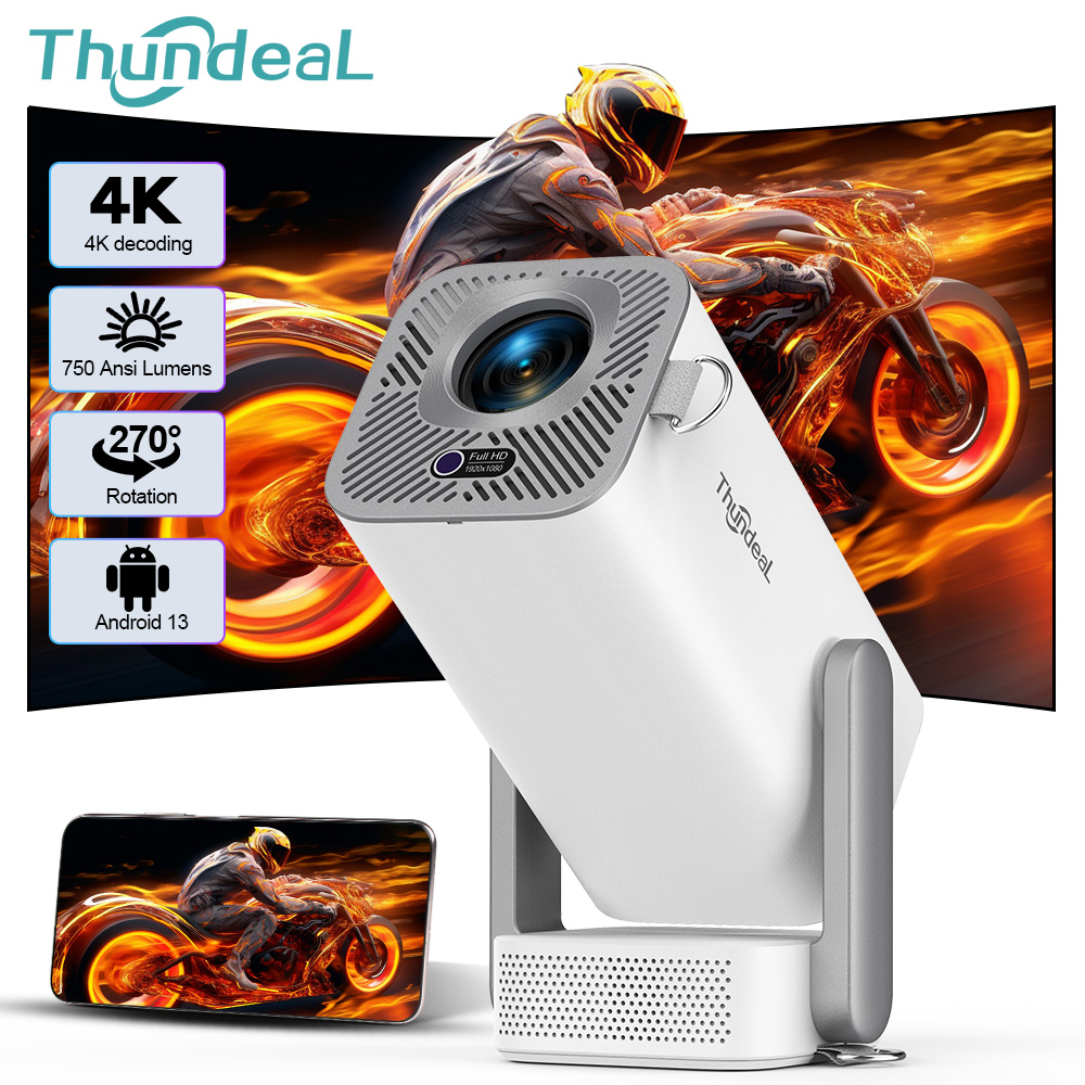 Home Improvement Videos - ThundeaL 4K Android Full HD Projetor