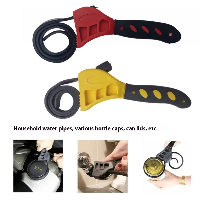 Pipe Wrench Adjustable - Chave de Borracha Ajustável de 6