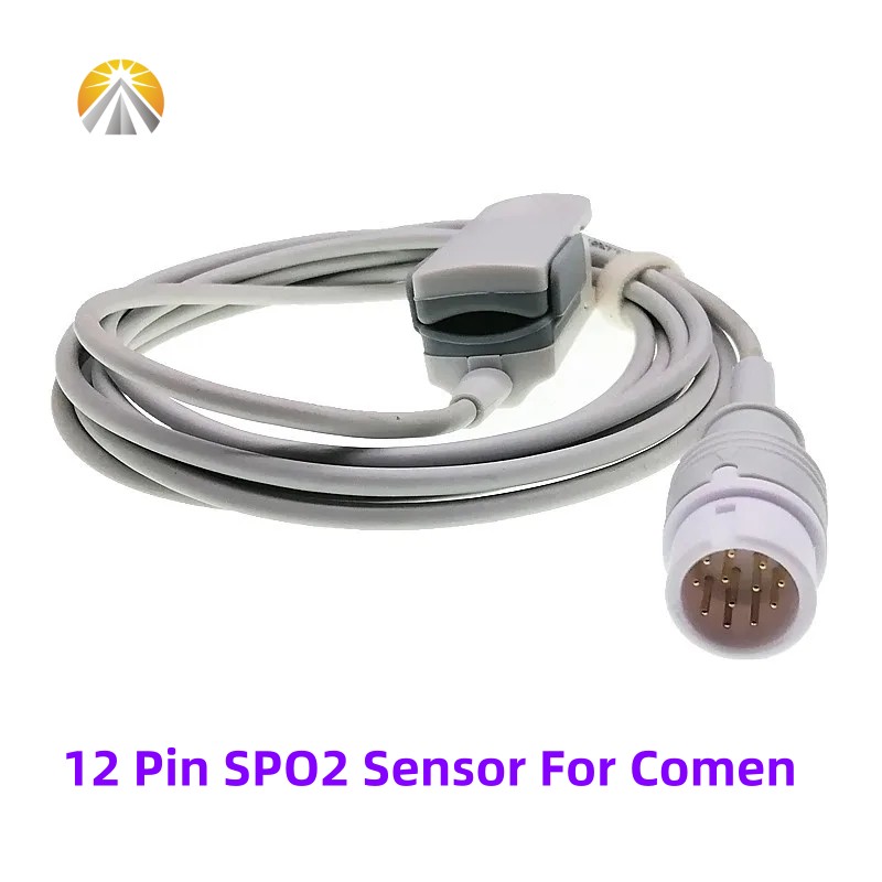 Home Improvement Com - Sensor spo2 reutilizável de 12 pinos