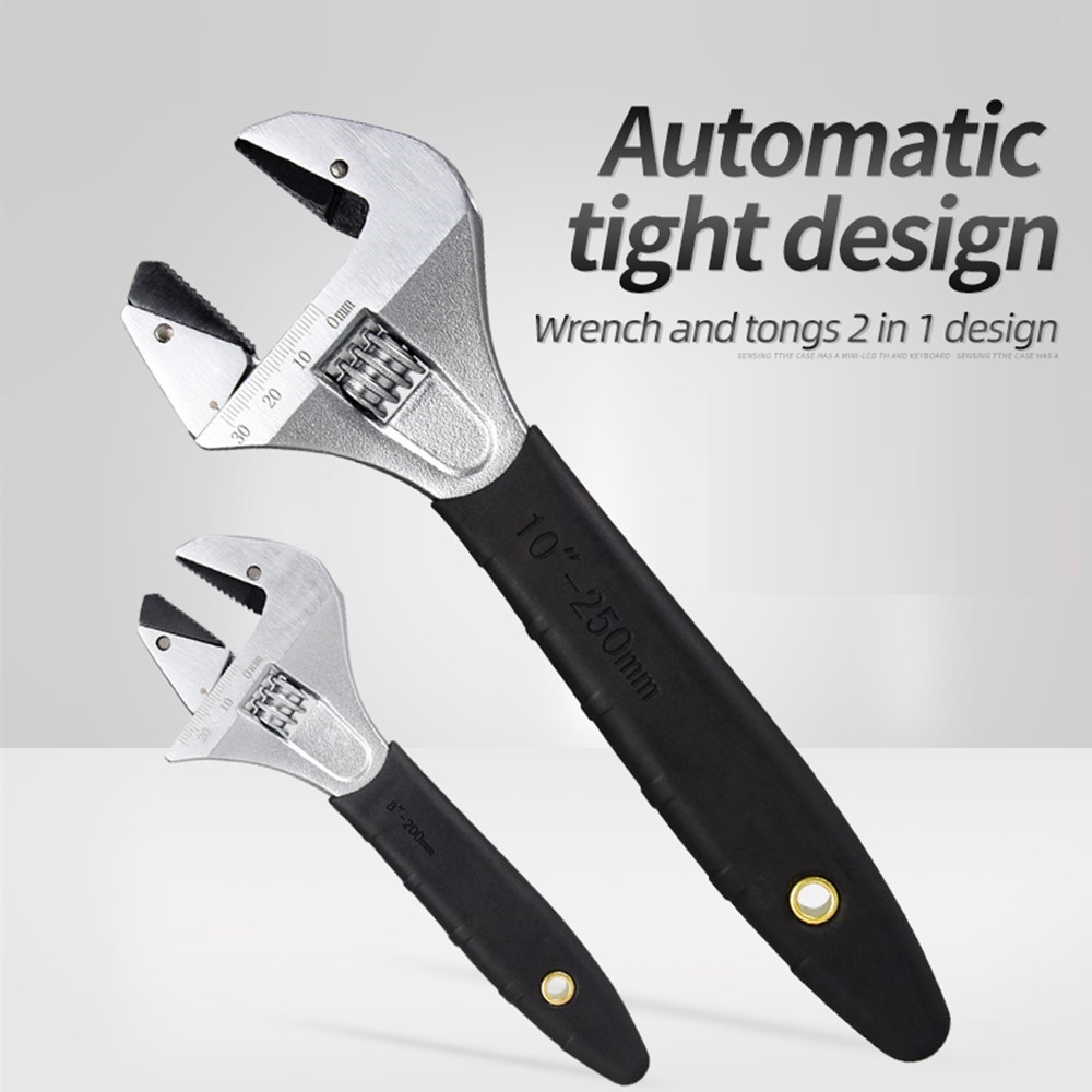 Pipe Wrench Adjustable - Chave de catraca ajustável com alça