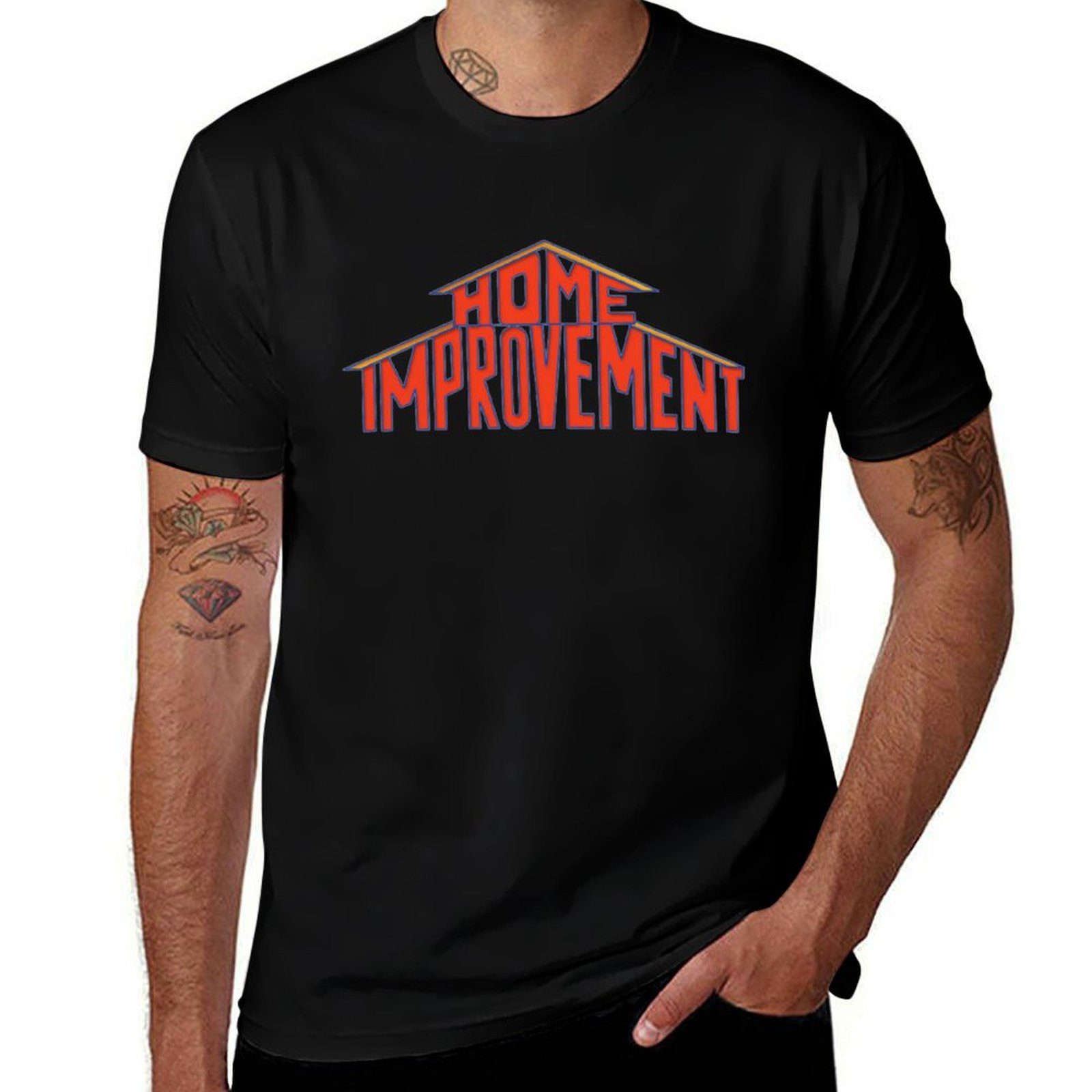 Home Improvement Com - Camiseta com logotipo Home Improvement dos
