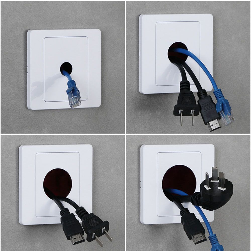 Branco Cabo Tomada do Painel c - Home Improvement Com avaliação e preço