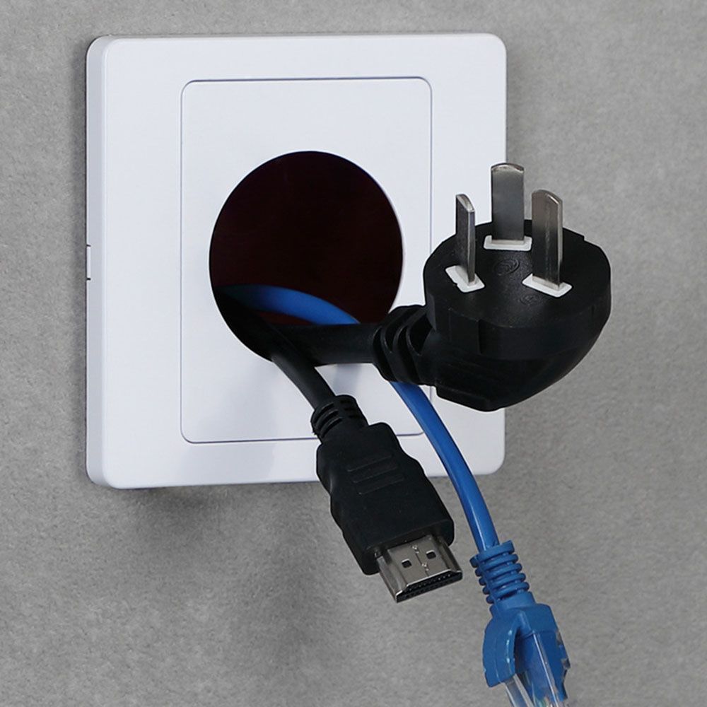 Branco Cabo Tomada do Painel c - Home Improvement Com avaliação e preço