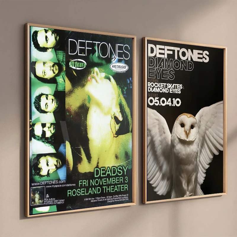 Pôster Retrô Deftones: Estétic - Wall Texture Spray avaliação e preço