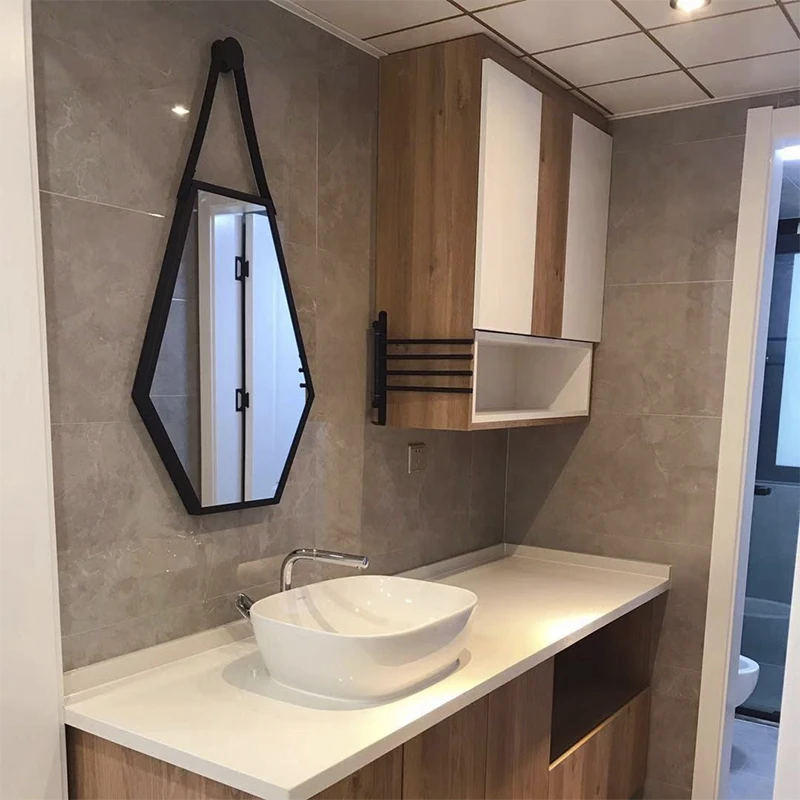 Preto espelho do banheiro vaid - Home Improvement Com avaliação e preço