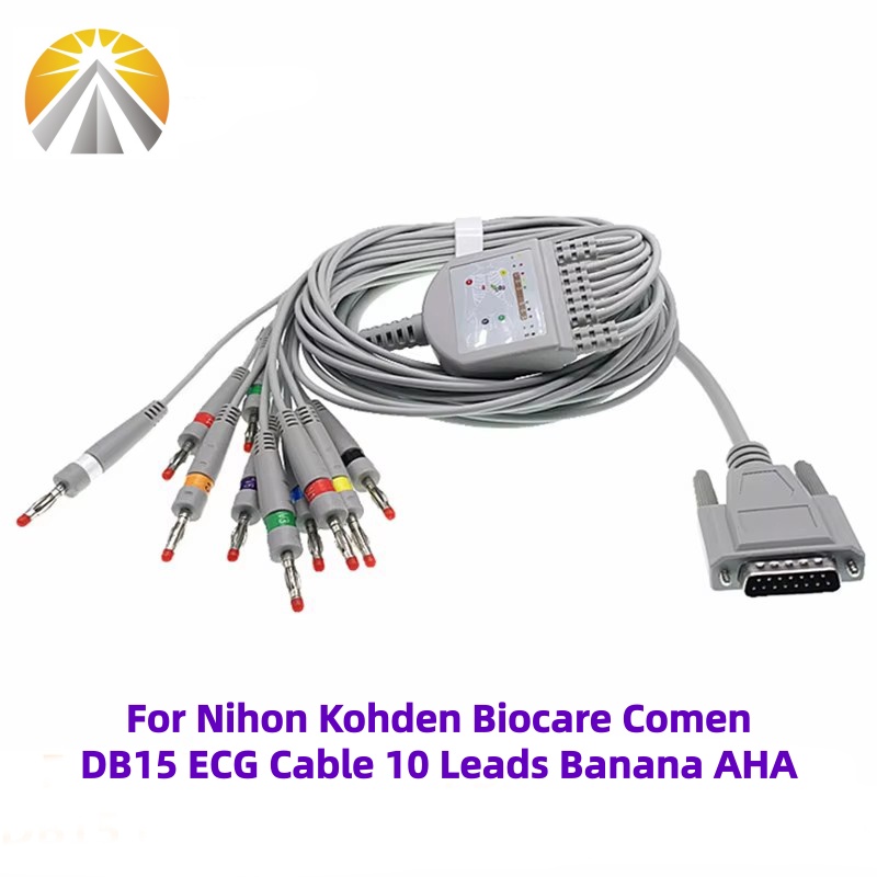 Cabo ecg para nihon kohden bio - Home Improvement Com avaliação e preço