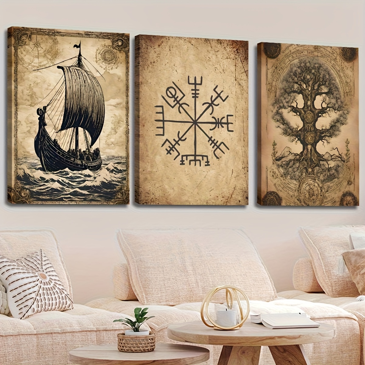 Conjunto de 3 Peças de Arte em - Wall Texture Spray avaliação e preço